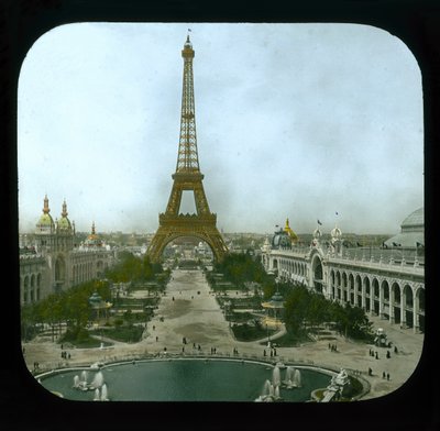 Paris Exposition: Champ de Mars and the Eiffel Tower, 1900 by French Photographer